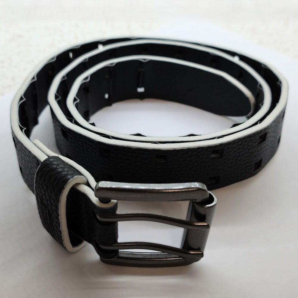 Black & White Belt for Men